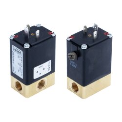 381526337 - 3/2-Wege-Magnetventil G1/4 NW3, 24VDC, 8W, 0-10bar
