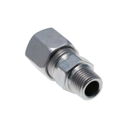 Delimon Gerade Einschraubverschraubung 734421314 - Ø 8 mm auf  R1/8keg - Bauform: LL - Material: Stahl