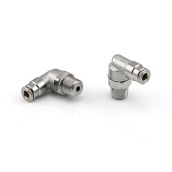 Delimon Einstellbarer Winkelanschluss 734427083 - Ø 14 mm auf R1/2 - Bauform: S - Stahl