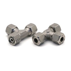 Delimon Einstellbare L-Verschraubung mit Schaft 734479113 - Ø 10 mm - Bauform: S - Edelstahl