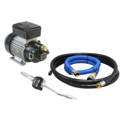 Ölpumpenset - Viscomat 70-m - 230 Volt - 25 l/min - 1" IG - inkl. 4 Meter Förderschlauch - Zapfpistole mit Zählwerk