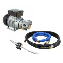 Ölpumpenset - Viscomat 230-m - 230 Volt - 14 l/min - 1" IG - inkl. 4 Meter Förderschlauch - Zapfpistole mit Zählwerk