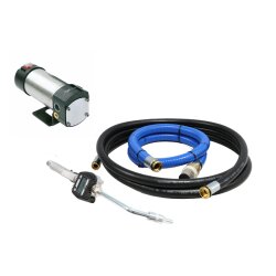 Ölpumpenset - Viscomat DC/2 - 12 Volt - 10 l/min - 1/2" IG - inkl. 6 Meter Förderschlauch - Zapfpistole mit Zählwerk