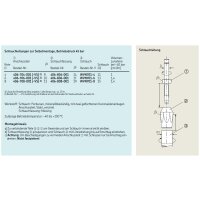 SKF  Schlaucheinbindung - gerade - Rohr &Oslash; 6 mm