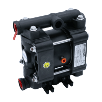 P18 ATEX Zone 1 - Druckluftmembranpumpe - PP+CF...