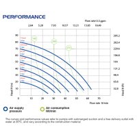 P60 ATEX Zone 1 - Druckluftmembranpumpe - PP+CF Geh&auml;use - F&ouml;rderh&ouml;he max. 80 m - 65 l/min F&ouml;rderleistung - 3,5 mm Feststoffe - PTFE O-Ringe