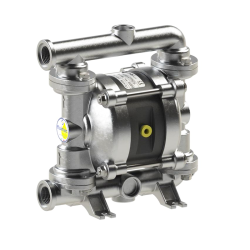 P30 ATEX Zone 1 - Druckluftmembranpumpe - Edelstahl Gehäuse - Förderhöhe max. 70 m - 35 l/min Förderleistung - 3 mm Feststoffe - PTFE O-Ringe