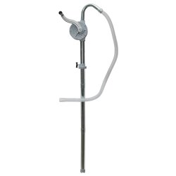 Samoa 308300 Kurbelpumpe - Mit verstellbarem Fass-Adapter - selbstansaugend - Mit 1 m Plastikschlauch