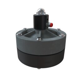 Pulsationsdämpfer - 91 I/min - PVDF Gehäuse - max 65°C - max 8 bar
