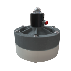 Pulsationsdämpfer - 91 I/min - PPS Gehäuse - max 65°C - max 8 bar