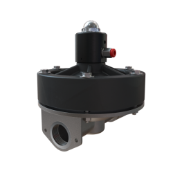 Pulsationsdämpfer - 91 I/min - AISI 316 L Gehäuse - max 95°C - max 8 bar