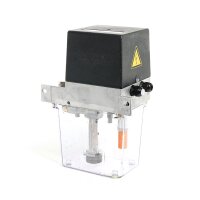 SKF Vogel Einleitungspumpe MKF1-KW2-10001 - für Fließfett - 230 Volt - 1,8 Liter - 0,1 l/min - ohne Steuerung - mit Füllstandsschalter - mit Druckschalter - ohne Manometer - mit Kunststoffbehälter