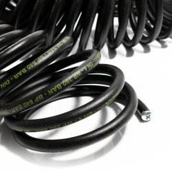 BEKA MAX Hochdruckschlauch - Ø 8,6x4 mm - gewendelt - mit Fettfüllung - 25 Meter