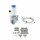 SKF Fliessfett-Einleitungs-Komplettsystem - MCP15-10A01X2-F10 - Für Fliessfett - Handpumpe - 10 Schmierstellen - Ø 4 mm auf M6x1