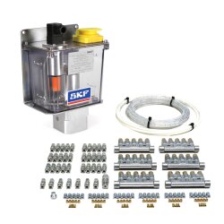 SKF Fett-Einleitungs-Komplettsystem - PF-289 - Für Fließfett - Kolbenpumpe - 10 bis 30 Schmierstellen