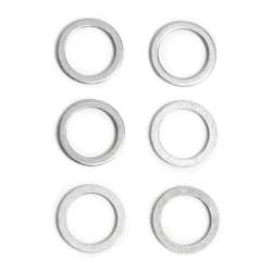 SKF Flachdichtring - Für Gewinde M10 / G 1/8 - 1 mm (h) - Aluminium