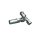 SKF Druckbegrenzungsventil 161-210-041 - Rohrdurchmesser: 8 mm - Öffnungsdruck: 120 bar - Mit T-Stück