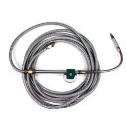 SKF Leitungsanbau UFZ.U00-079 - Basic - Stahlummantelung - koaxial - komplett - 15 Meter