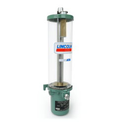 SKF Pneumatische Kolbenpumpe 082885 - 0,6 Liter Behälter - 7,4 cm³/Hub - Öl