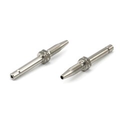 SKF Rohrstutzen gerade - Ø 6 x 36 mm (L) - Für Hochdruckschlauch Ø 4,1x8,75 mm - Edelstahl - Ohne Nut