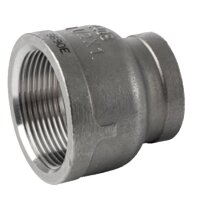 Reduziermuffe - Edelstahl V4A - Anschluss 2 1/2" auf...