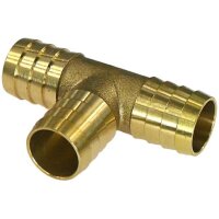 Schlauchverbinder T-Stück - Messing - 25 mm