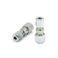 Lincoln Gerade Reduzierverschraubung - Für Rohr Ø 12 mm (d) auf 6 mm (d1) - Stahl - Bauform: L