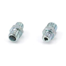 Lincoln Gerader Einschraubstutzen - G1/4" A (d1) auf M16x1,5 (d2) - Für Rohr Ø: 8 mm - 12 mm - Stahl - Bauform: L