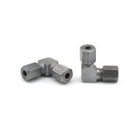 Lincoln Winkelverschraubung 90° - Für Rohr Ø 8 mm (d) - Stahl verzinkt - Bauform: L
