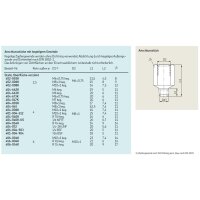 Lincoln Reduzieranschluss mit kegeligem Gewinde - M8x1,25k auf M8x1 - 20 mm - Stahl