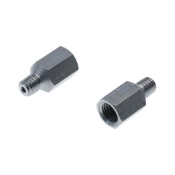 Lincoln Reduzieranschluss mit kegeligem Gewinde - M6x1k auf M8x1 - 20 mm - Stahl
