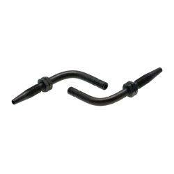 Lincoln Rohrstutzen 90° - Ø 6 mm - 29,5 mm / 36 mm (L) - Für Hochdruckschlauch Ø 4,1x8,75 mm - Mit Nut - Stahl