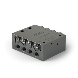 Lincoln Progressivverteiler SSV 8/4-K-Rückschlagventil Ø 6 mm VA/NIP.AG1/8-16VA