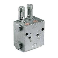 Lincoln Zweileitungsverteiler 620-41081-8 - VSG 3-MDMS-MS-BD - Öl/Fett - 3 Auslässe