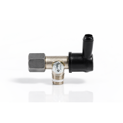 Lincoln Druckbegrenzungsventil SVTS 624-28896-1 – 350 bar – R1/4" – Rohr Ø 6 mm – Schmiernippel links