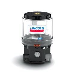 Lincoln Progressivpumpe P203 E - 4 kg Behälter - 4XLBO - 606 - 24 - 1100G200 - A - auf Platte