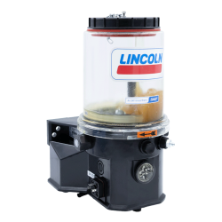 Lincoln Progressivpumpe P203_E-_2XNBO-606-24-11000000-___A - 2 Liter - Fett - Normalausführung - Befüllung von oben - 24 Volt - Ohne Steuerplatine - Standardfett