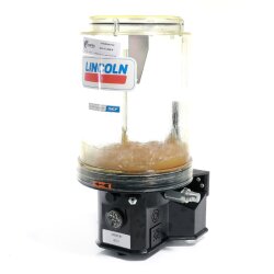 Lincoln Progressivpumpe P203_E-_8XN__-R00-24-1A000000-___A - 8 Liter - Fett - Normalausführung - Geschlossener - 24 Volt - Ohne Steuerplatine - Standardfett