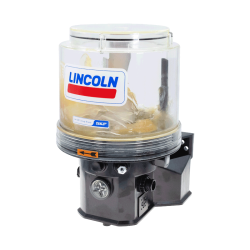 Lincoln Progressivpumpe P203_E-_4XL__-600-24-006F00N0-M09A - 4 Liter - Fett - Leermeldung als Schließer - Geschlossener - 24 Volt - Steuerplatine M09 - Standardfett