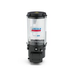 Lincoln Progressivpumpe 645-41118-4 - P603MU-8XLBO-3Z7-AC-2A1.01 - 100-240 V AC, 50/60 Hz - 8 Liter - Fett - Mit Leermeldung