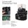 Lincoln Progressivpumpe P502-1XLF-2K6-12-2A1.10-V10 - 1 Liter Kunststoffbehälter - 2 Pumpenelemente - 12 Volt - Folgekolben und Füllstandsüberwachung