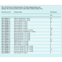 Lincoln Kolbendetektor - Set - mit AMP Stecker - 4 - /2-polig - mit 3 Meter Kabel - für SSV/SSVD - Verteiler