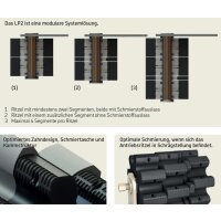 Lincoln Schmierritzel LP2 Zähne = 8; Modul = 12; Breite = 80