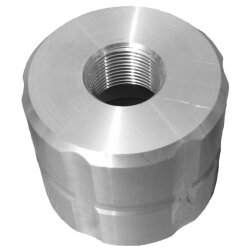 Adapter - S60x6 IBC Container - auf Innengewinde - aus Aluminium - verschiedene Ausführungen