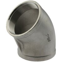 Winkel 45° - Edelstahl V4A - Innengewinde -...