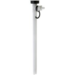 FLUX Pumpwerk -  F 430 PVDF-50/43 Z - für größere Förderhöhe - Tauchtiefe 1200 mm - Förderstrom max. 240 l/min.