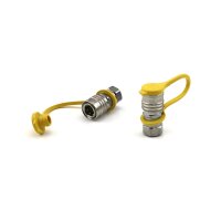 BEKA MAX Kupplungsmuffe Fluid - 400 bar - Stahl vernickelt