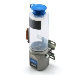 SKF Druckluftbetriebene Kompaktpumpe ACP-15 - für Fliessfett - 1 Liter Behälter - Füllstandsschalter -15 cm³