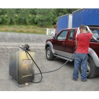 DuraFuel 1000 Liter Dieseltankstelle - 230V Pumpe mit 40L/min - digitales Z&auml;hlwerk