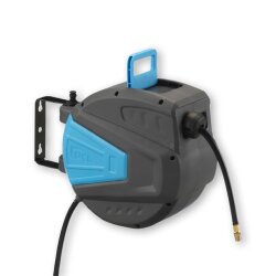 15 m automatischer Druckluft Schlauchaufroller - 1/4" AG - 17 bar - geschlossen